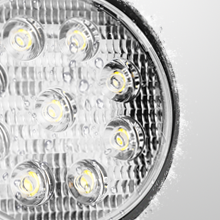 27W Spot Led Off Road Lights Super jasne światło przeciwmgielne do samochodów ciężarowych SUV 2