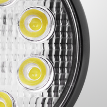 27W Spot Led Off Road Lights Super jasne światło przeciwmgielne do samochodów ciężarowych SUV 3