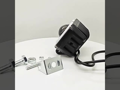 4x4 Lampa pracy Led Offroad Światła główne Mgła Światło jazdy 12-80V 4 cali 30W oczami kątowymi Motocykl Dual