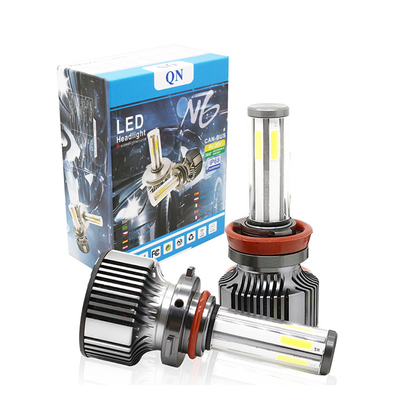 Oświetlenie 360 ​​stopni N6 Reflektor samochodowy LED H4 H7 H8 H11 Żarówki przeciwmgielne LED