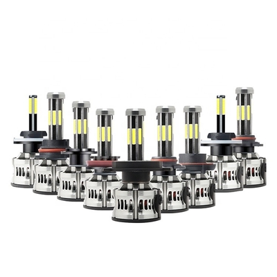 8 stron H1 H3 H4 H7 9005 9006 Samochodowy reflektor LED 6000K 360 Canbus