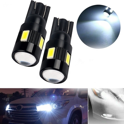 kupować T10 5630 6 Żarówki LED z niepolaryzacją SMD Zmodyfikowana żarówka LED DC 12V online manufacture