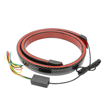 kupować 5W 12V Samochód Elastyczne światło tylne z włókna węglowego dla lotników online manufacture