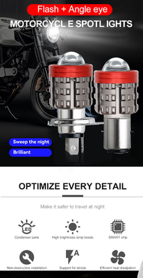 kupować Trzy okulary Motocyklowe reflektory LED Blisko Żółty Daleko Białe Światło pomocnicze online manufacture