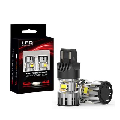 kupować Rozmiar halogenu CB10 CANBUS bezbłędne 7443 T20 W21/5W światła hamulcowe LED z 2800LM 28W dla świateł żarówek samochodowych LED online manufacture