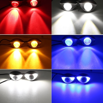 Niestandardowe reflektory motocyklowe LED 300LM 6000K Hawk Eye Lights 10SMD