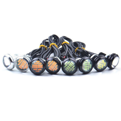 High Power 12v Motocyklowe reflektory LED 23MM-4014 Obiektyw Podświetl Eagle Eye Led Light