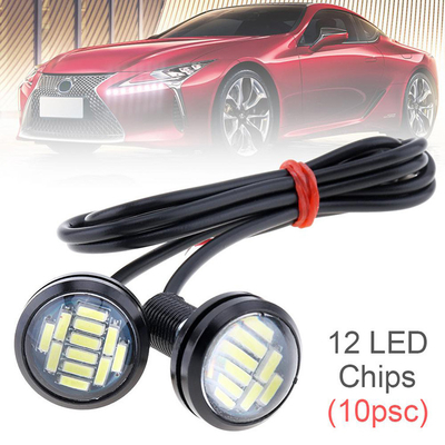 High Power 12v Motocyklowe reflektory LED 23MM-4014 Obiektyw Podświetl Eagle Eye Led Light