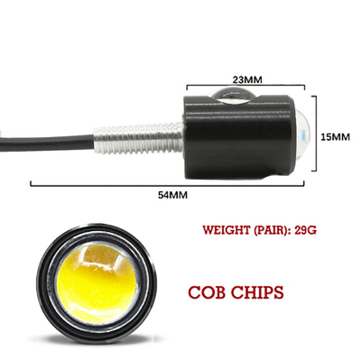 Soczewki Eagle Eye Śruba cofania Motocyklowe reflektory LED / tylne światła LED