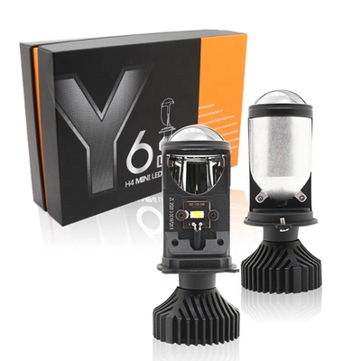 Reflektory samochodowe H4 YD6 6000K Motocykl LED Reflektor Reflektor samochodowy przednia lampa przeciwmgielna Zmodyfikowana żarówka LED 12V