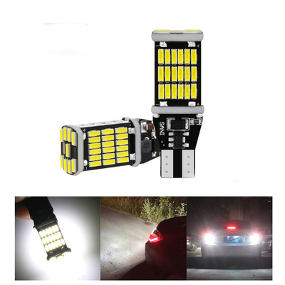 Uniwersalna samochodowa żarówka tylna i kierunkowskaz T15 4014 45smd 12-24V