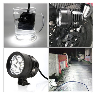 Reflektor motocyklowy led L4X L6X 40W lampa pojazd elektryczny 4-punktowy reflektor oświetlenie reflektory samochodowe