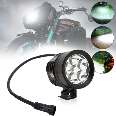Reflektor motocyklowy led L4X L6X 40W lampa pojazd elektryczny 4-punktowy reflektor oświetlenie reflektory samochodowe