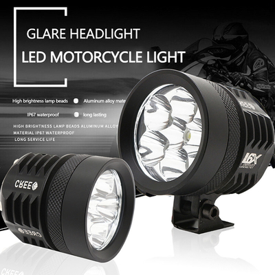 Reflektor motocyklowy led L4X L6X 40W lampa pojazd elektryczny 4-punktowy reflektor oświetlenie reflektory samochodowe