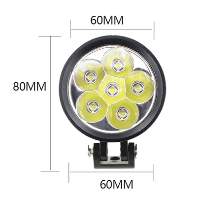 Reflektor motocyklowy led L4X L6X 40W lampa pojazd elektryczny 4-punktowy reflektor oświetlenie reflektory samochodowe