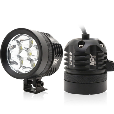 Reflektor motocyklowy led L4X L6X 40W lampa pojazd elektryczny 4-punktowy reflektor oświetlenie reflektory samochodowe