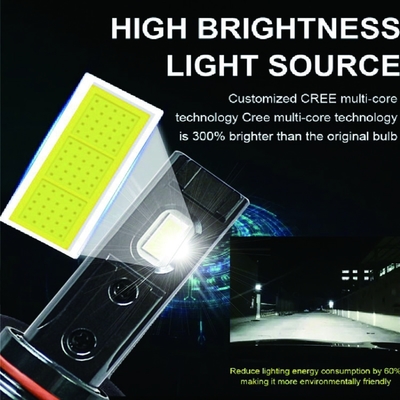 F5 Faro Focos H7 Białe żarówki do reflektorów Lampa H4 110W High Power Led Head