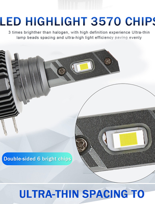 ODM Faros Focos Luc H15 Ledowa żarówka reflektorowa 8000Lm do samochodowego reflektora halogenowego LED