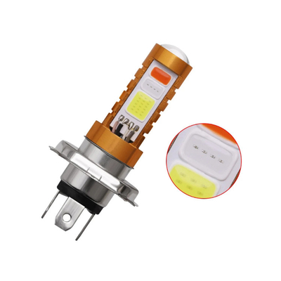 3 kolory COB LED Reflektor H4 H6 80W P15D BA20D Biały Niebieski Czerwony
