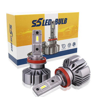 Żarówki samochodowe LED S5 H11 H4 H7 9005 HB3 9006 HB4 H13 9004 9007 DRLs H1 880 H3 Światło przeciwmgielne