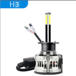 8 stron H1 H3 H4 H7 9005 9006 Samochodowy reflektor LED 6000K 360 Canbus