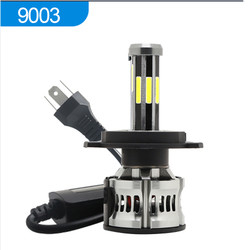 8 stron H1 H3 H4 H7 9005 9006 Samochodowy reflektor LED 6000K 360 Canbus