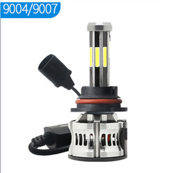 8 stron H1 H3 H4 H7 9005 9006 Samochodowy reflektor LED 6000K 360 Canbus