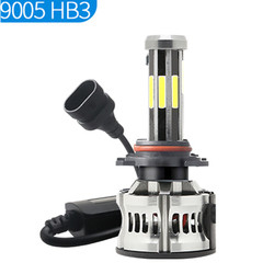8 stron H1 H3 H4 H7 9005 9006 Samochodowy reflektor LED 6000K 360 Canbus
