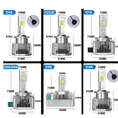 Żarówki samochodowe LED z serii D D1S D2S D3S D4S D5S D8S 8V-48V