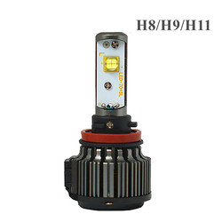 Światła przeciwmgielne H4 H7 9005 9006 Żarówki Led do samochodów V16 Super Bright