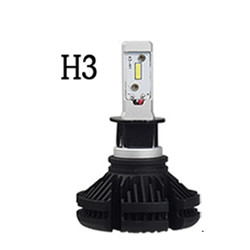 X3 Samochodowy reflektor LED Bezwentylatorowe światło przeciwmgielne H4 H7 H11 9005 9006