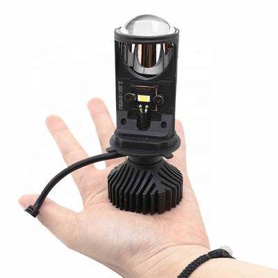 Y6 Mini H4 Bi LED Samochodowa żarówka reflektora Auto System oświetlenia Obiektyw projektora