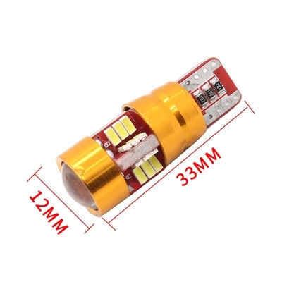 12V Canbus T10 3014 27SMD Żarówki samochodowe LED do samochodów ciężarowych Dome Reading Parking Reserve Light