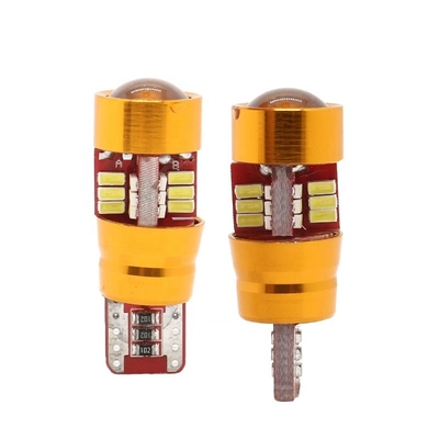 12V Canbus T10 3014 27SMD Żarówki samochodowe LED do samochodów ciężarowych Dome Reading Parking Reserve Light
