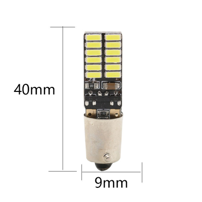 BA9S 4014 24SMD Samochodowe żarówki LED Szerokość Wskaźnik LED 12V