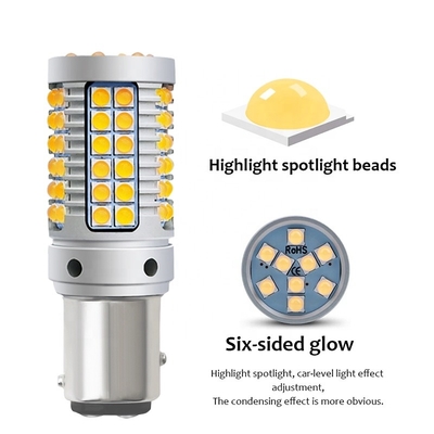 23w Canbus 1156 3030 69smd Kierunkowskazy samochodowe P21w Ba15s 1156 Wysoka jasność
