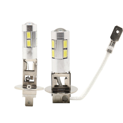 Samochodowe światła przeciwmgielne H1 5630 10SMD Smd Fog Driving H3 Led żarówka przeciwmgielna 12V