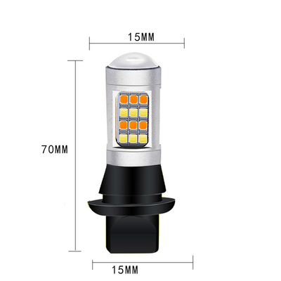Led Turn Signal Lights 2835 42SMD Double Color 7440 T20 CANBUS, aby zapobiec stroboskopii