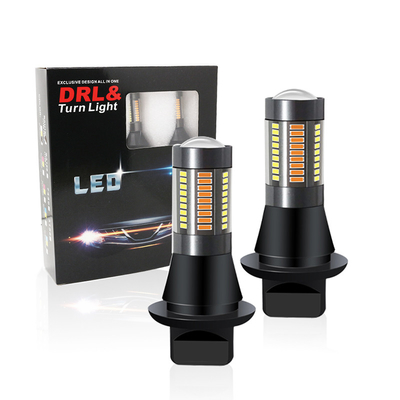 T20 CANUBS LED kierunkowskazy hamowania 7440 4014 66SMD Led światła do jazdy dziennej