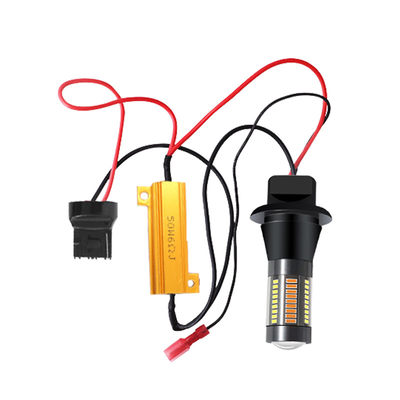 T20 CANUBS LED kierunkowskazy hamowania 7440 4014 66SMD Led światła do jazdy dziennej