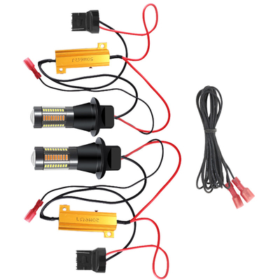T20 CANUBS LED kierunkowskazy hamowania 7440 4014 66SMD Led światła do jazdy dziennej