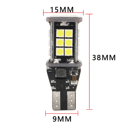 T15 3030 24SMD Canbus LED Reflektor 12V Podświetl światło cofania narożne samochodu