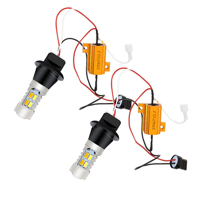 5630 20SMD Żarówki kierunkowskazów Podwójny kolor 7440 T20 BA15S 1156 BAU15S