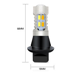 5630 20SMD Żarówki kierunkowskazów Podwójny kolor 7440 T20 BA15S 1156 BAU15S