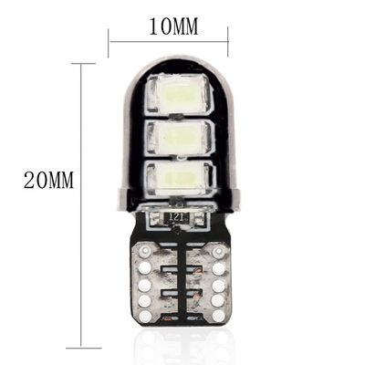 T10 Car Led Szerokość samochodu Side Marker Light 2835 6smd DC12V 194 W5W