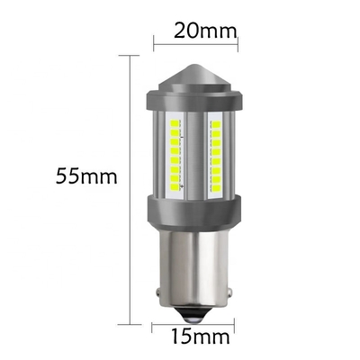 7440 LED światła kierunkowskazów hamulca 1156 BA15S BAY15S 2016 40SMD Brak błędu Drl 12 V Budzik