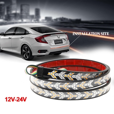 Pickup Truck Arrow Reflektor samochodowy LED Tube Strip Płynący kierunkowskaz Tail Light Skanowanie sekwencyjne