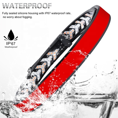 Pickup Truck Arrow Reflektor samochodowy LED Tube Strip Płynący kierunkowskaz Tail Light Skanowanie sekwencyjne