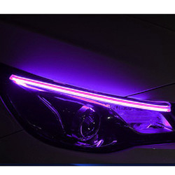 Neon Wire 30/45/60 CM Kolorowe diody LED do jazdy dziennej Miękki artykuł