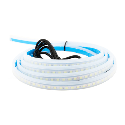 2 szt. 12V elastyczny wodoodporny reflektor samochodowy LED Tube Strip Turn Signal Brake Flow Guide Lights DRL